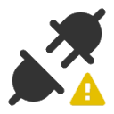 connection warning icon